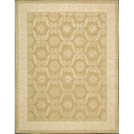 NOURISON Symphony Area Rug Collection Gold 8 Ft X 11 Ft Rectangle 99446023582